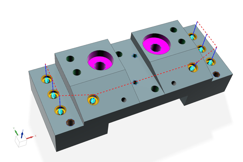 Feature based manufacturing